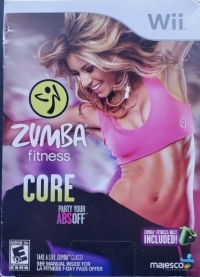 Zumba Fitness Core (Zumba Fitness Belt) Box Art