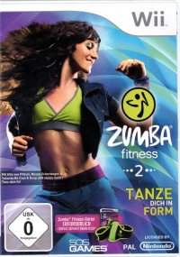 Zumba Fitness 2 (Zumba Fitness Gürtel Erforderlich) Box Art