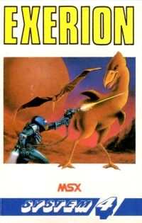Exerion (System 4) Box Art