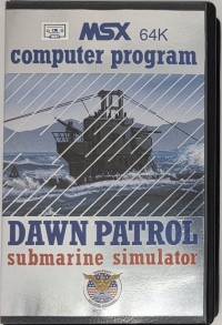 Dawn Patrol (silver box / cassette) Box Art