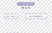 Gerente, El (Dynadata) Box Art