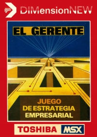 Gerente, El (Toshiba) Box Art