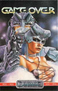 Game Over (Dinamic center text) Box Art