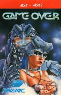 Game Over (Dinamic left text) Box Art