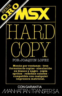 Hard Copy Box Art