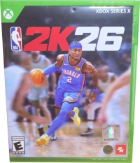 NBA 2K26 Box Art