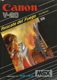 Rescate del Fuego Box Art