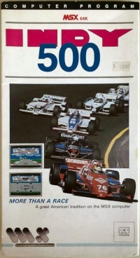 Indy 500 Box Art