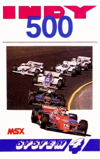 Indy 500 [ES] Box Art