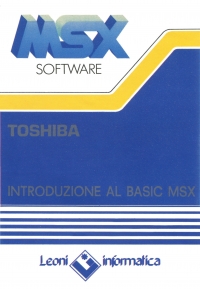 Introduzione al BASIC MSX Box Art