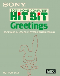 Hit Bit Greetings Box Art