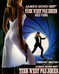 James Bond 007 dans Tuer n'est pas Jouer Box Art
