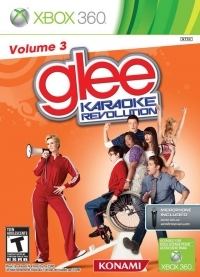 Karaoke Revolution Glee: Volume 3 Box Art