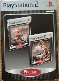 God of War / God of War II - Platinum Box Art