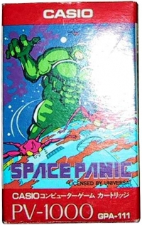 Space Panic Box Art