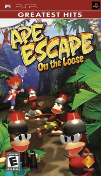 Ape Escape: On the Loose - Greatest Hits Box Art