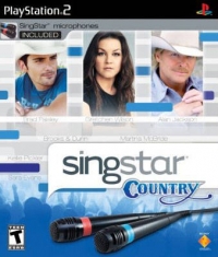 SingStar Country (SingStar Microphones Included) Box Art