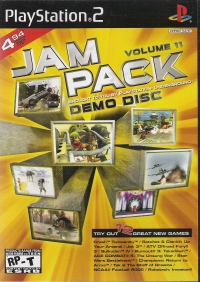 Jampack Demo Disc Volume 11 (SCUS-97417) Box Art