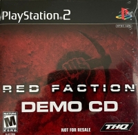 Red Faction Demo CD Box Art