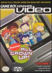 Game Boy Advance Video: All Grown Up! Vol. 1 Box Art
