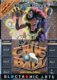 Crüe Ball: Heavy Metal Pinball Box Art