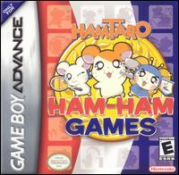 Hamtaro: Ham-Ham Games Box Art