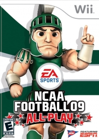 NCAA Football 09: All-Play Box Art