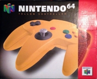 Nintendo 64 Controller - Yellow Box Art