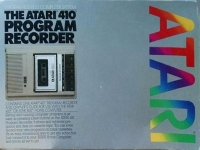 Atari 410 Program Recorder, The Box Art