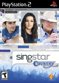 SingStar Country (SCUS-97650) Box Art
