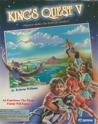 King's Quest V: Absence Makes the Heart Go Yonder! (310002307) Box Art