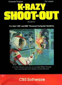 K-Razy Shoot-Out (CBS Software) Box Art