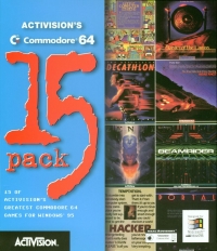 Activision's Commodore 64 15 pack Box Art
