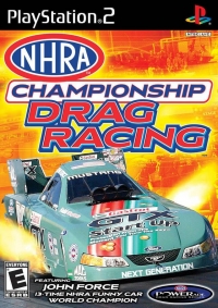 NHRA Championship Drag Racing Box Art
