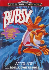 Bubsy in Claws Encounters of the Furred Kind Box Art