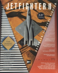 Jetfighter II (Free Hintbook) Box Art