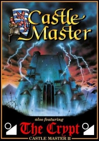 Castle Master also featuring The Crypt: Castle Master II Box Art