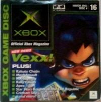 Official Xbox Magazine Disc 16 (sleeve) Box Art