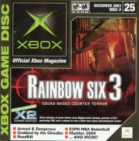 Official Xbox Magazine Disc 25 (sleeve) Box Art