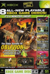 Official Xbox Magazine Disc 51 (plastic case) Box Art