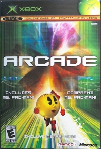 Xbox Live Arcade includes Ms. Pac-Man Box Art