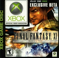 Official Xbox Magazine Disc 54e Final Fantasy XI Online Beta Box Art