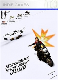 Motorbike Stunt Agent Julie Box Art