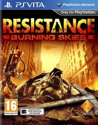 Resistance: Burning Skies Box Art