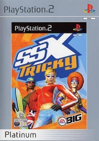 SSX Tricky - Platinum Box Art