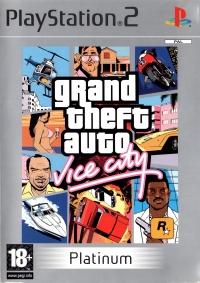 Grand Theft Auto: Vice City - Platinum [ES] Box Art