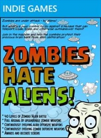 Zombies Hate Aliens! Box Art