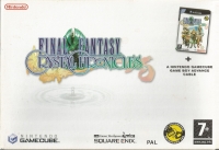 Final Fantasy Crystal Chronicles + A Nintendo Gamecube Game Boy Advance Cable Box Art