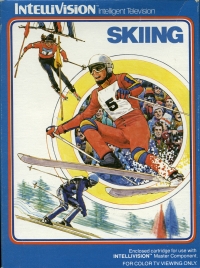 Skiing (white label) Box Art