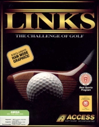 Links: The Challenge of Golf Box Art